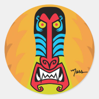 BAD ASS BABOON STICKER