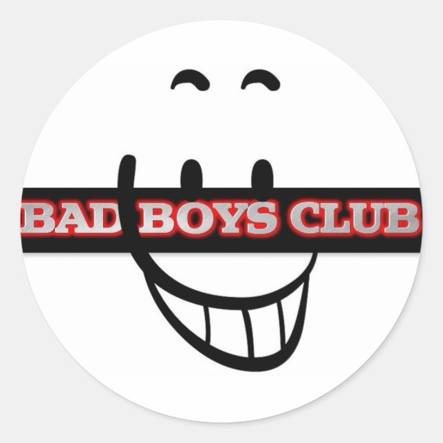 BAD GARÇONS CLUB STICKERS (Devant)