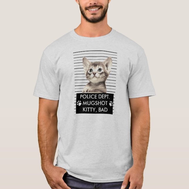 BAD KITTY MUGSHOT T-SHIRT (Devant)