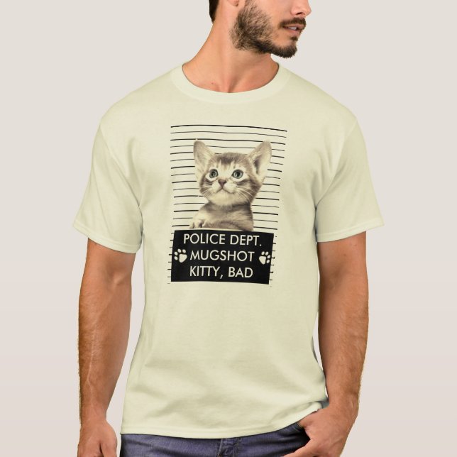 BAD KITTY MUGSHOT T-SHIRT (Devant)