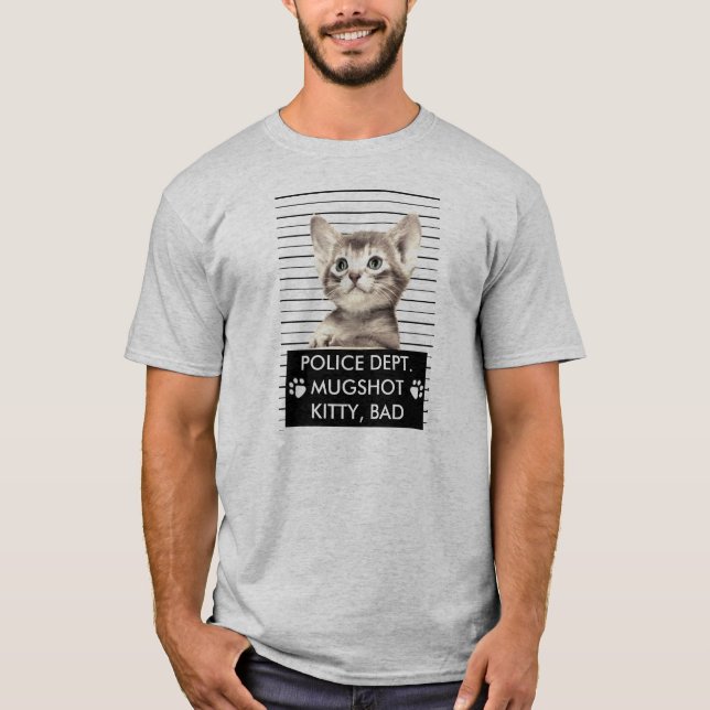 BAD KITTY MUGSHOT T-SHIRT (Devant)