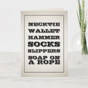 Bad Papa Cadeaux Funny Carte de Fête des pères