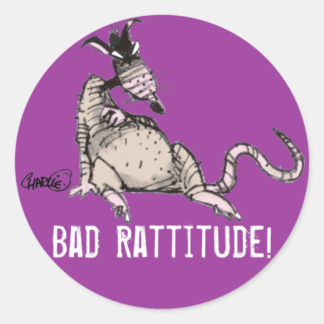 Bad Sticker Rattitude (Devant)