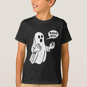 Bada Boo Fantôme Italien Drôle T-shirt Halloween_1