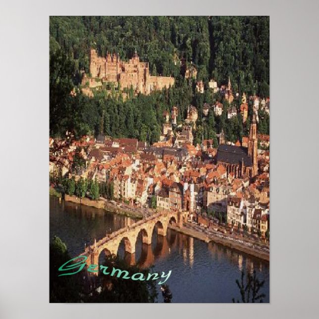 Baden Wartenberg Allemagne, affiche (Devant)