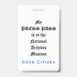 Badge 1er amendement Audit - My Press Pass