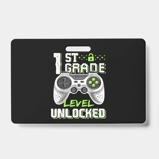 Badge 1ère classe Jeu déverrouillé Premier jour de l'éco (Avant)