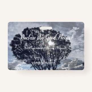 Badge 2024 JW convention clouds