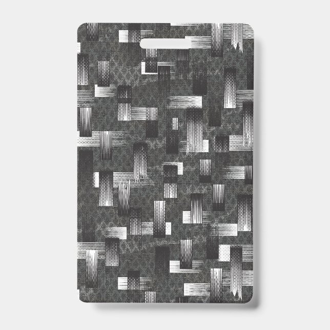 Badge Abstract Art Artistic Pattern Contemporary Art (Front)