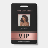 Accès VIP Membre uniquement rose gold glam photo