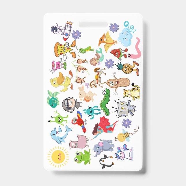 Badge Accessory (Cartoons & Food)  (Avant)