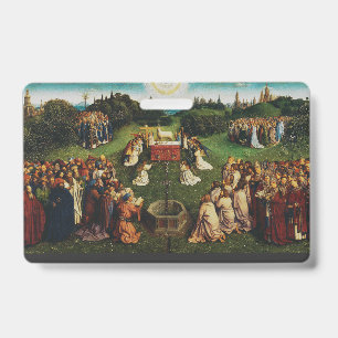 Badge Adoration de l'agneau par Jan van Eyck
