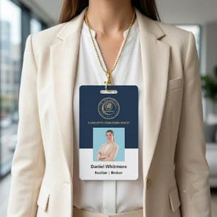 Badge Agent immobilier Marque de propriété de logo per