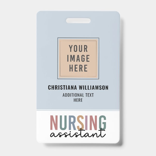 Badge Aide en soins infirmiers rétro AIIC Aide en soins  (Avant)