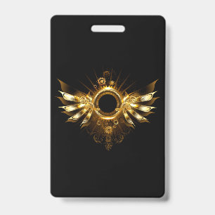 Badge Ailes de Steampunk