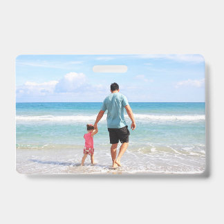 Badge Ajouter votre propre photo et/ou texte