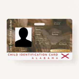 Badge Alabama - Mon petit enfant cacahuète