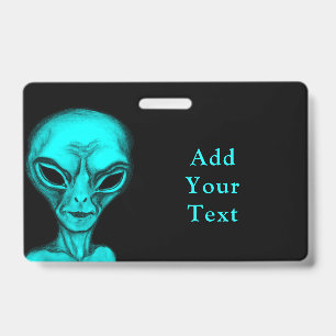 Badge Alien