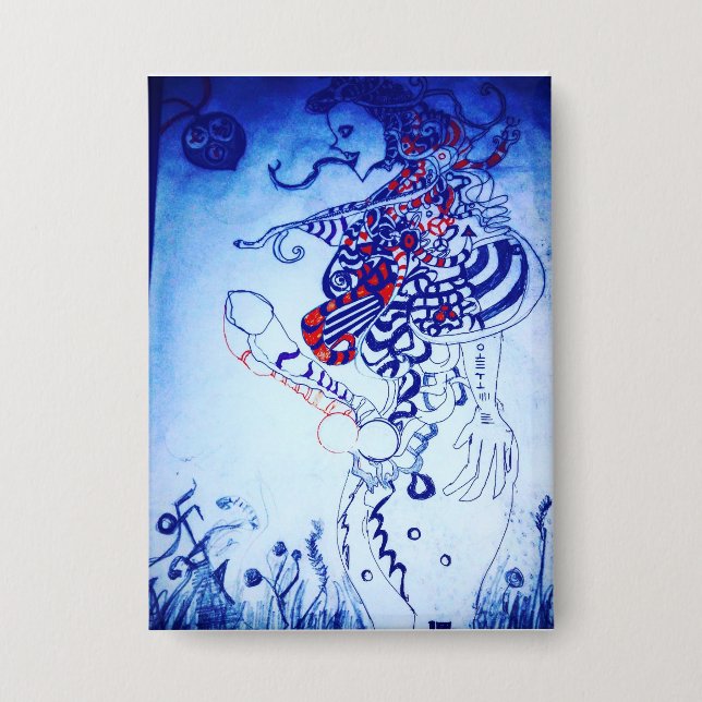 Badge alien for real  (Recto)