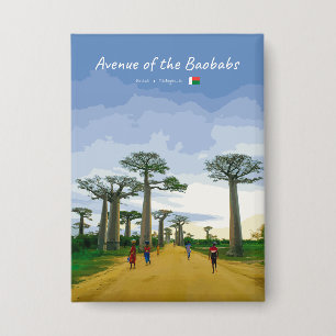 Badge Allée des Baobabs, Madagascar - Paysage