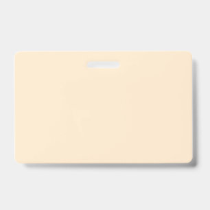 Badge Amande blanchie (couleur solide)