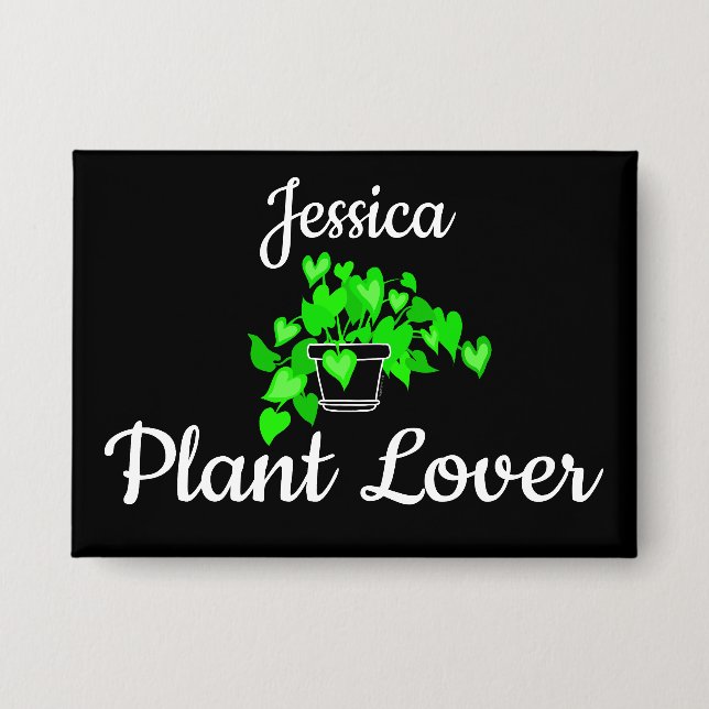 Badge Amateur de plantes (Recto)