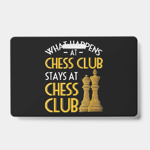 Badge Amateur d'échecs Ce qui se passe à l'humour du c