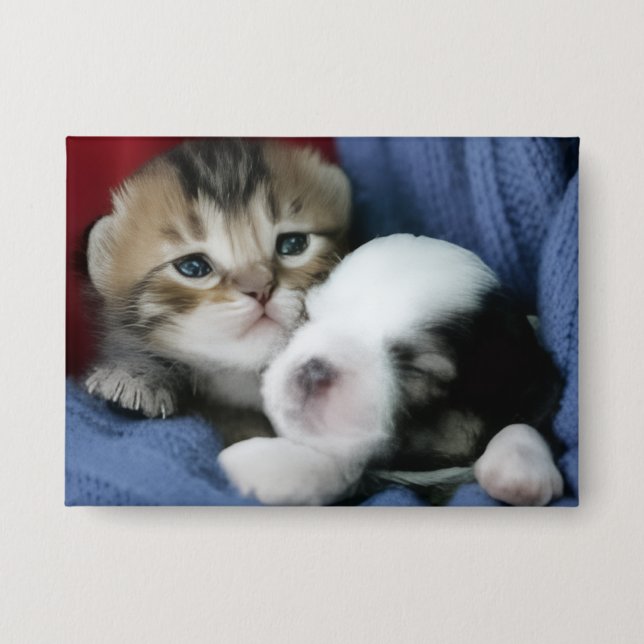 Badge Amis mignons (Recto)