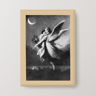 Badge Ange Gardien La Nuit