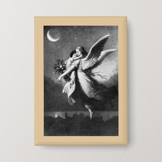 Badge Ange Gardien La Nuit  (Recto)