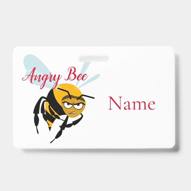 Badge Angry Bee Thunder_Cove (Avant)