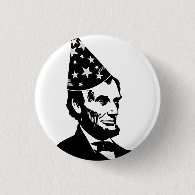 Badge Anniversaire d'Abraham Lincoln (Devant)