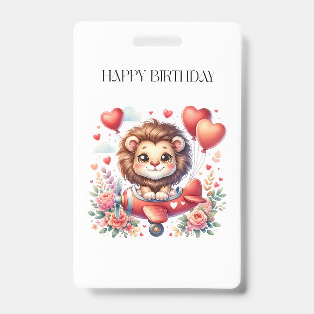 Badge Anniversaire Lion Volant (Avant)