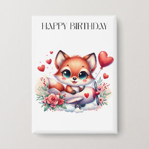 Badge Anniversaire Pilote Renard