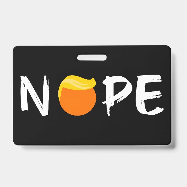 Badge Anti-Trump - Nope Edition II (Avant)