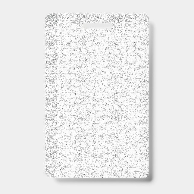 Badge Arrière - plan texturé blanc avec subtil, tissé, (Avant)