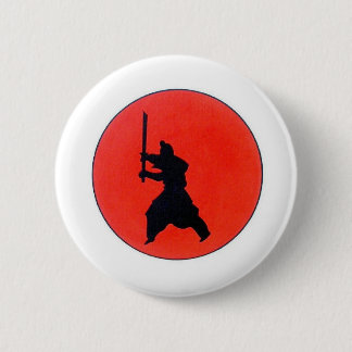 Badge Arrondi Japonais Bushido 6 Cm
