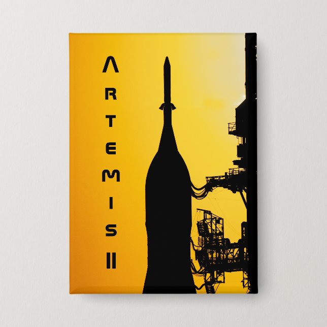 Badge Artemis II vers la plateforme de lancement (Recto)