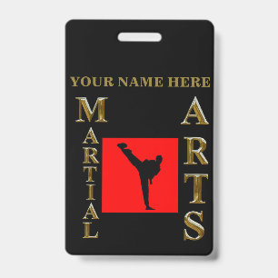 BADGE ARTS MARTIAUX