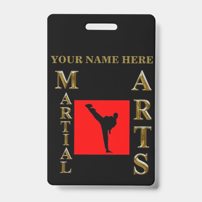 BADGE ARTS MARTIAUX (Avant)