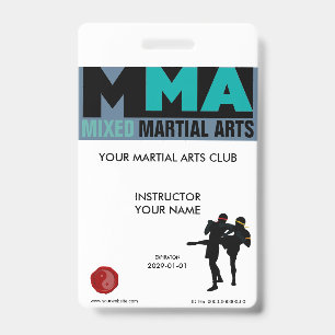 Badge Arts Martiaux Mixtes