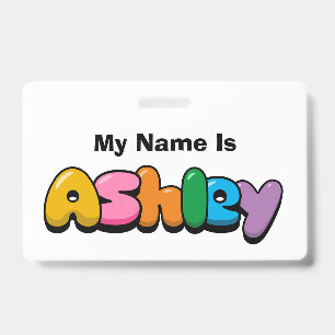 Badge Ashley