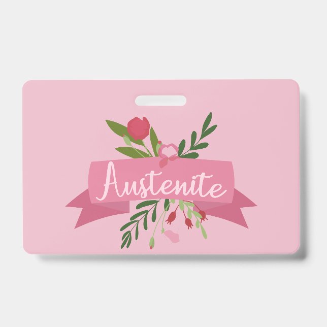 Badge Austénite II (Avant)