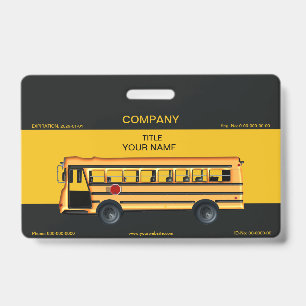 Badge Autobus scolaire