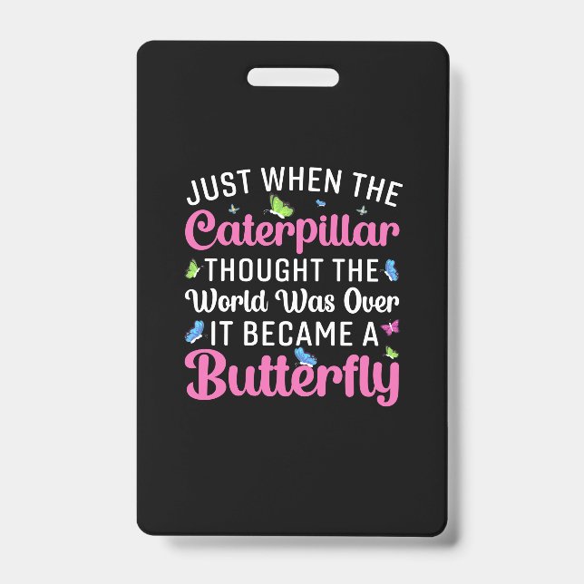 Badge Babfly | It Becams A Butterfly (Avant)