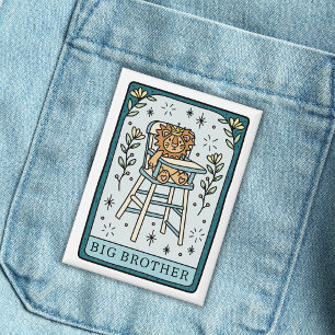 Badge Baby shower Tarot Big Brother