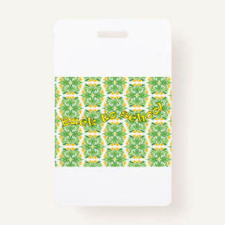 Badge Back to school