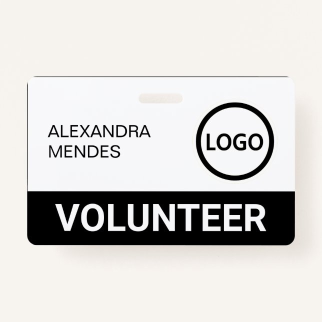 Badge Balise volontaire personnalisée Lanyard Event Team (Devant)