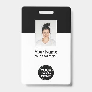 Badge Balises de nom d'employé d'entreprise personnalis
