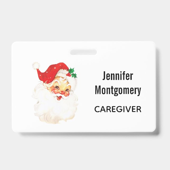 Badge Ballons à air chaud mignon avec aquarelle à ours (Face)